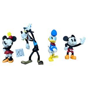 Disney Mickey Mouse Fab Four Runaway Railway 4-CT Figures Toys